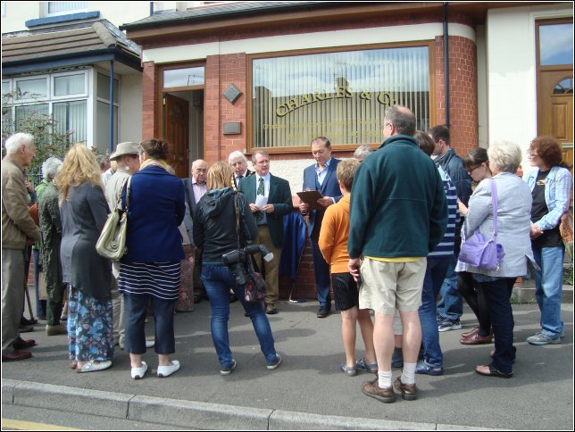 James Dickson Innes Blue Plaque Unveiling James Dickson Innes Blue Plaque Unveiling