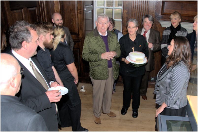 Llanelly House - The Great Hall The anniversary cake Llanelly House - The Great Hall The anniversary cake