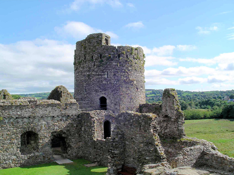 Kidwelly Castle Tower Kidwelly Castle Tower