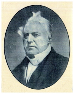Rev Ebenezer Morris (reproduce by kind permission of Llanelli Library)