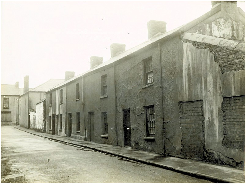 Mill Street Llanelli c1920 ~ Once linked Anne Street to the metal founding works on the Wern Mill Street Llanelli c1920 ~ Once linked Anne Street to the metal founding works on the Wern
