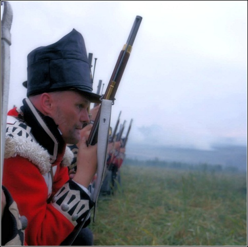 The First Foot Guards Living History and Re-enactment Unit portrays Wellington’s Foot Guards at the time of Waterloo