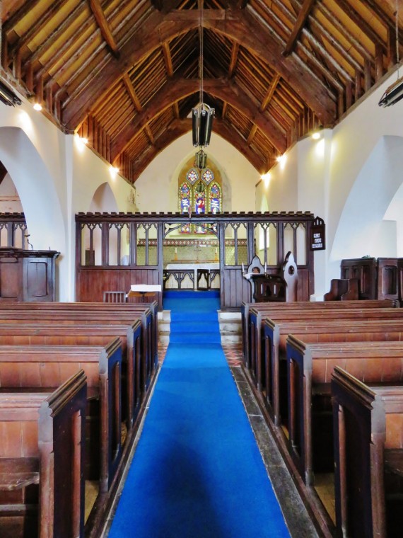 Looking towards the choir (quire) Looking towards the choir (quire)