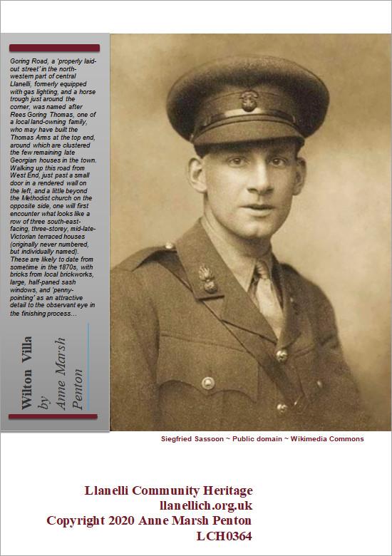 Siegfried Sassoon Siegfried Sassoon
