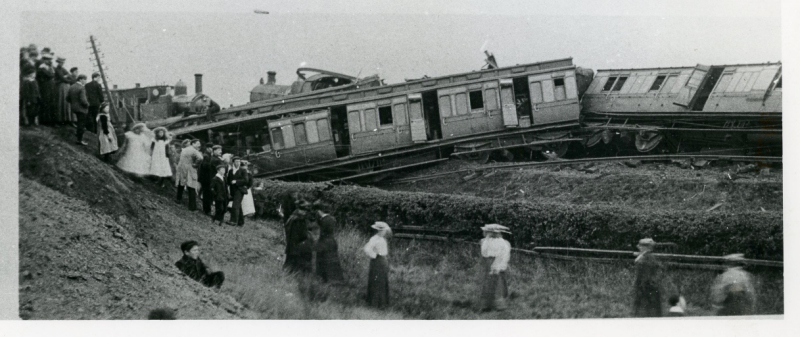 05 Bynea rail disaster 03 October 1904 ~ ILL3372C 05 Bynea rail disaster 03 October 1904 ~ ILL3372C